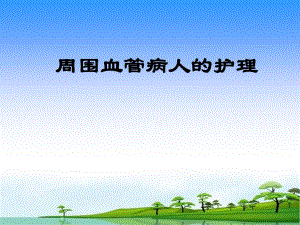 周围血管病人的护理.ppt
