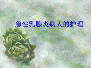 急性乳腺炎病人的护理.ppt.ppt
