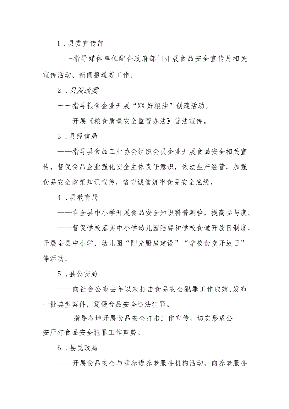 2023年XX县食品安全宣传月活动方案.docx_第3页