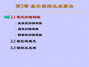 第3章 基本图形生成算法.ppt