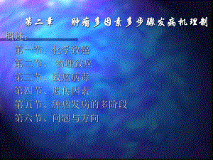 第2章肿瘤多因素多步骤发病机理制.ppt