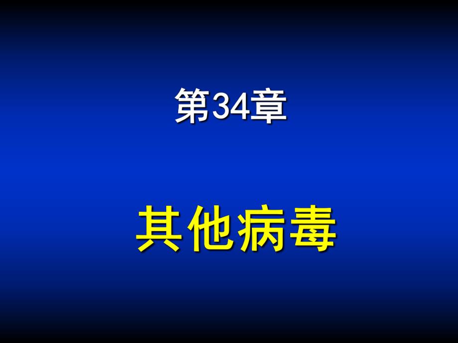 第34章其他病毒1.ppt_第1页