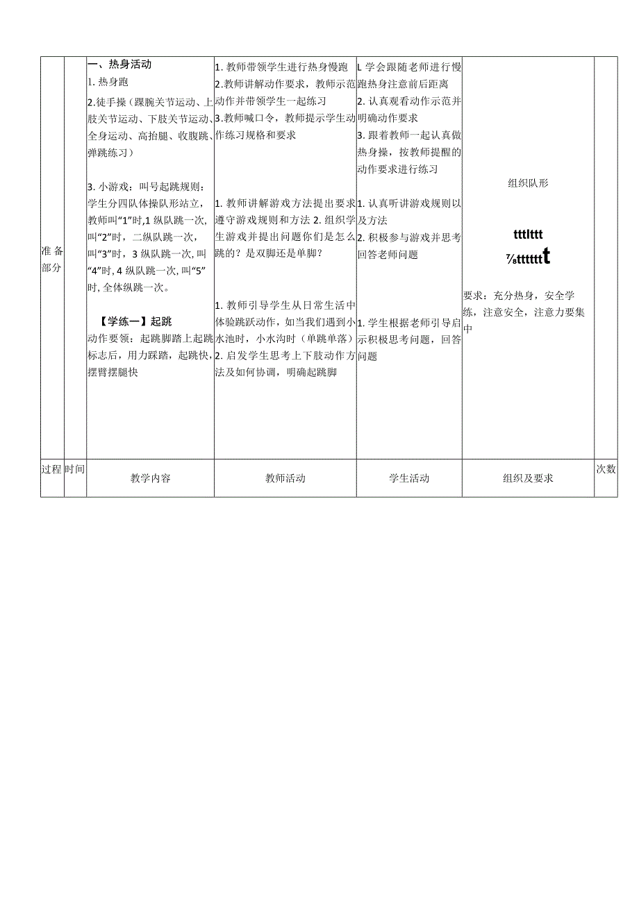 新课标水平四《跳远起跳腾空步》体育与健康教案.docx_第2页