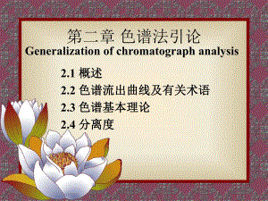 第2章色谱分析法基础1.ppt
