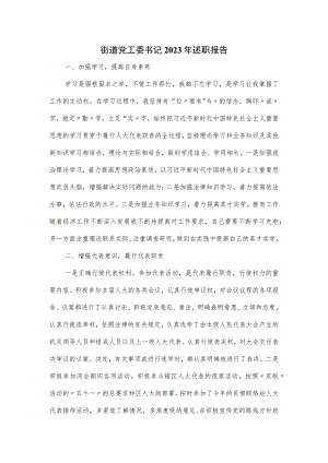 街道党工委书记2023年述职报告.docx