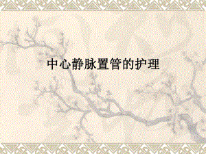 中心静脉置管的护理1.ppt