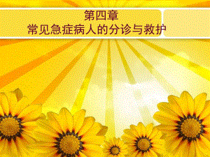 第四章常见急症病人的分诊与救护.ppt