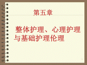 第五章整体护理伦理.ppt