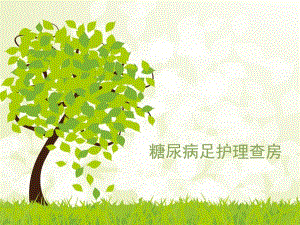 糖尿病足护理查房.ppt