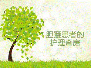 胆瘘患者的护理精要.ppt