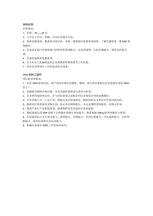 采购部任职要求.docx