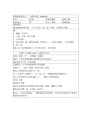 资深中医医师病案记录-中药方 (337).docx