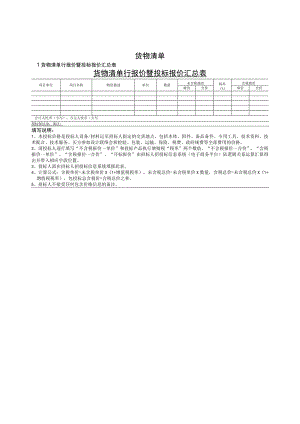 货物清单（2023年）.docx