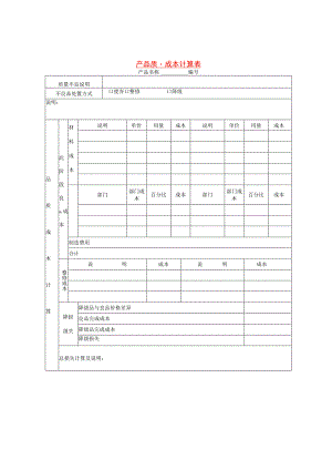 产品质量成本计算表.docx