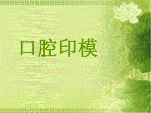 口腔印模.ppt