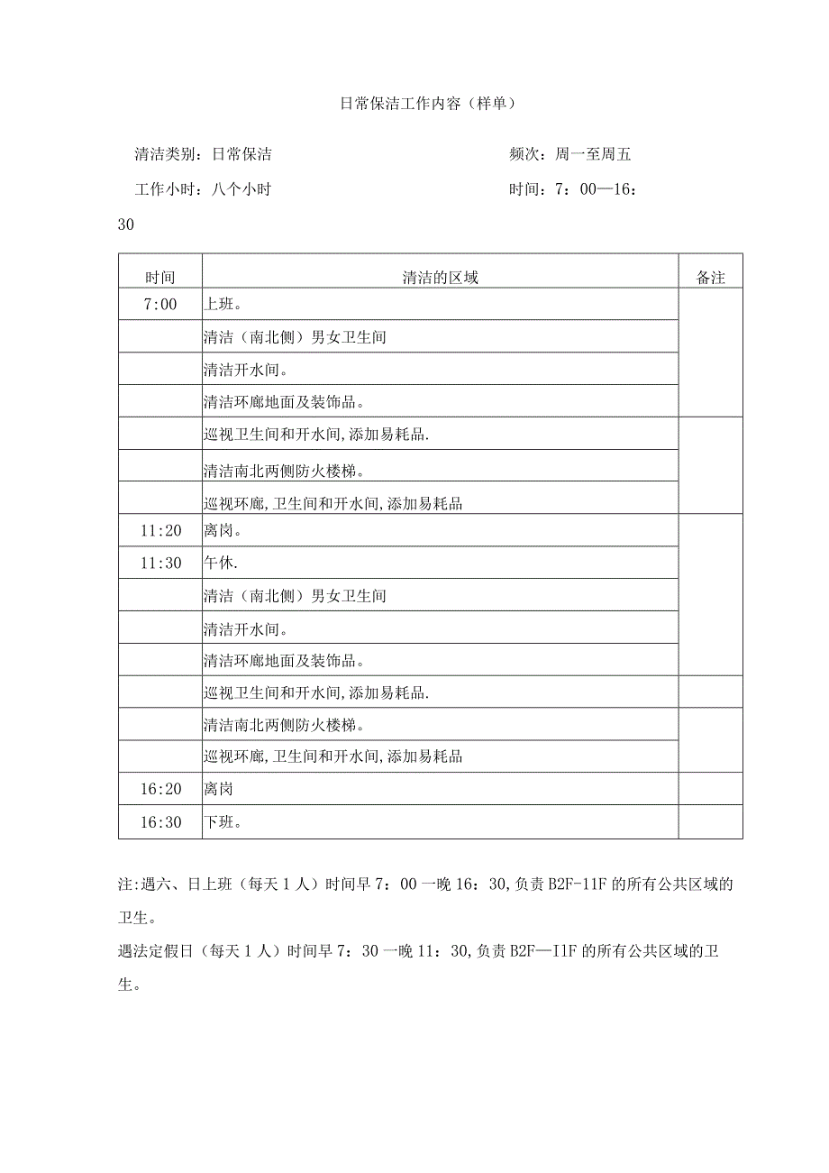 大厦物业保洁员工管理规定及工作程序.docx_第3页