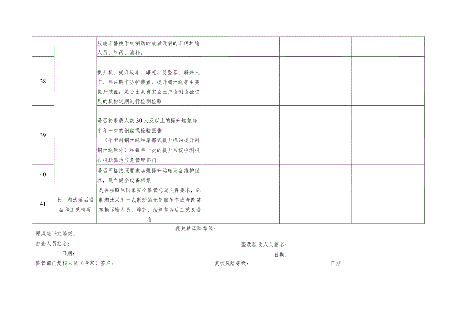 非煤矿山安全生产专项检查表.docx_第3页
