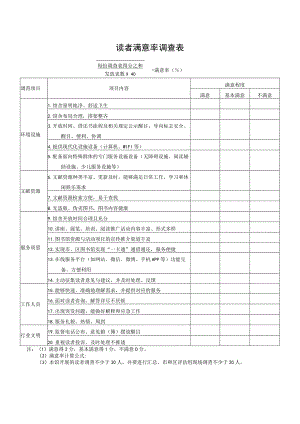 读者满意率调查表.docx