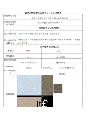 职业卫生技术服务网上公开工作业绩表.docx