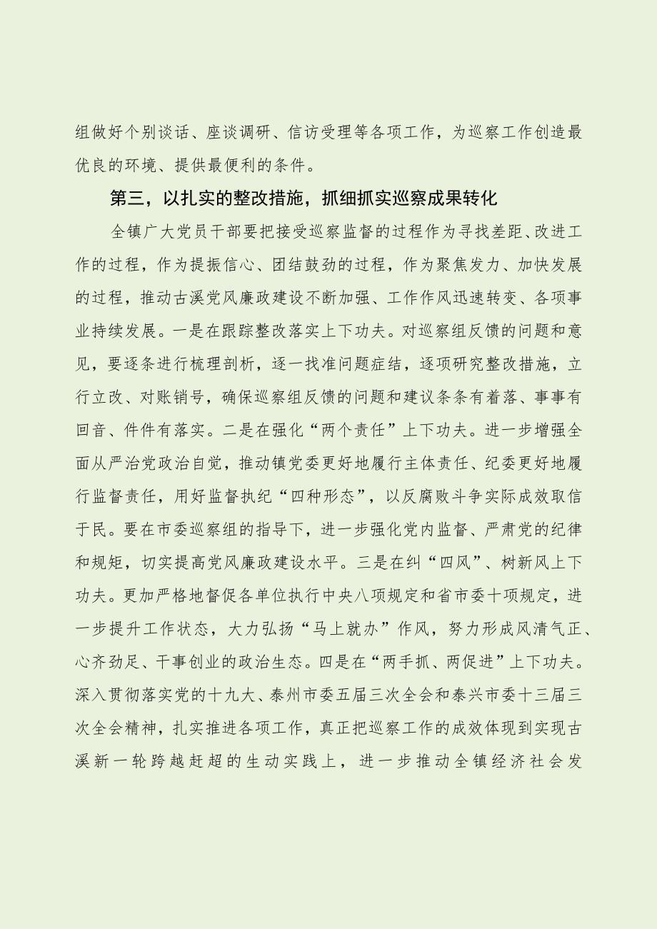乡镇在巡察工作动员会表态发言（最新分享）.docx_第3页
