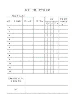职业工种变更申请表.docx