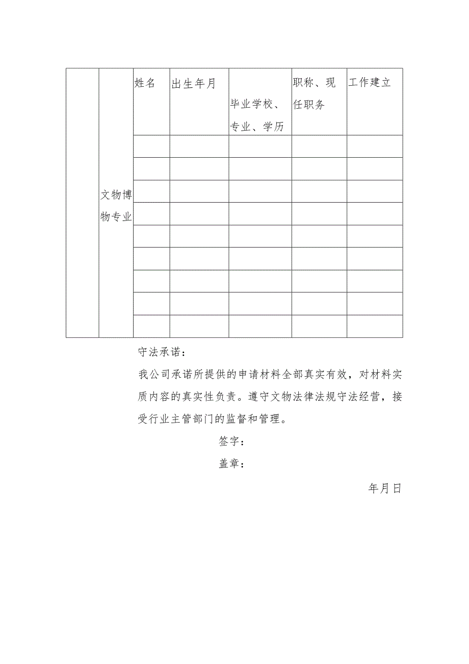 设立文物商店申请表.docx_第3页
