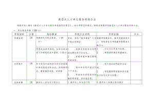 高层次人才单位服务考核办法.docx