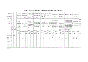 喜德县桃源中心小学校打分表.docx