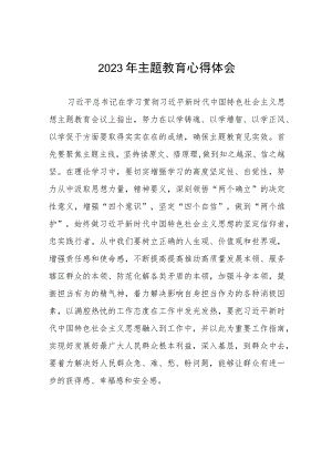 派出所干警关于主题教育得学习心得体会十篇.docx