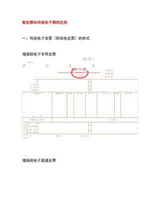 数电票和传统电子票的区别.docx