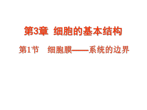 第3部分细胞的基本结构名师编辑PPT课件.ppt