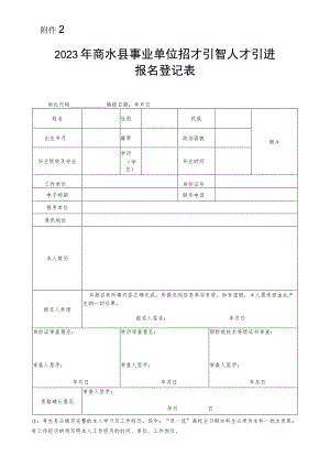 事业单位公开招聘人员报名登记表.docx