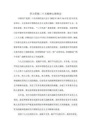 学习贯彻二十大精神心得体会06.docx
