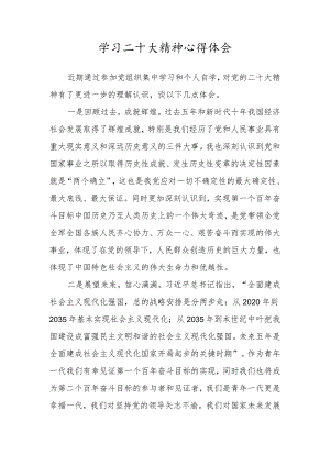 学习二十大精神心得体会.docx