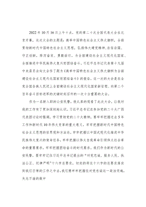 新入职青年民警学习二十大精神心得体会感想3篇.docx