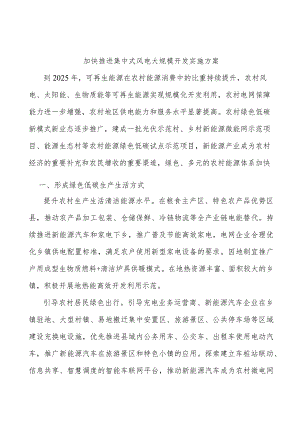 加快推进集中式风电大规模开发实施方案.docx