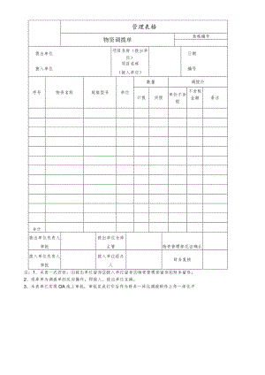 公司物资调拨单.docx