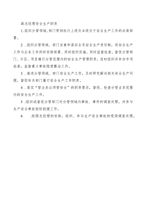 副总经理安全生产职责.docx