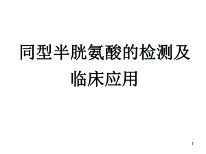 同型半胱氨酸.ppt.ppt