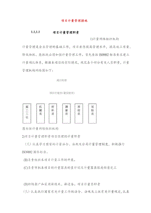 项目计量管理措施.docx