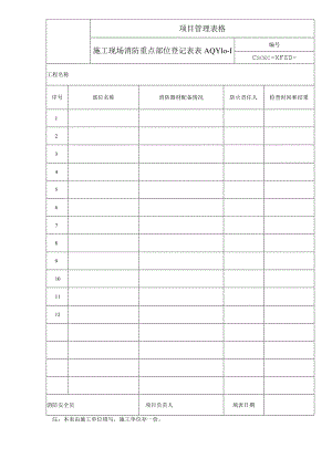施工现场消防重点部位登记表.docx