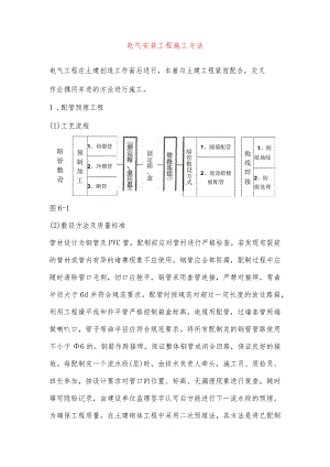电气安装工程施工方法.docx