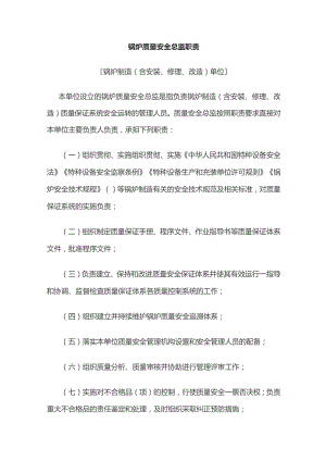 锅炉质量安全总监职责.docx