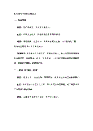 基坑支护结构类型及其优缺点.docx