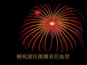 梗死部位和责任血管.ppt