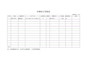 车辆转让明细表.docx