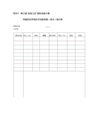 第三届“丝路工匠”国际技能大赛.docx