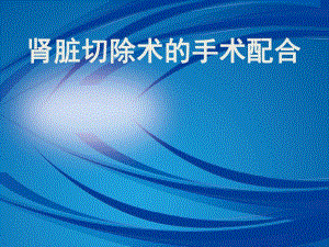 肾脏切除手术2.ppt