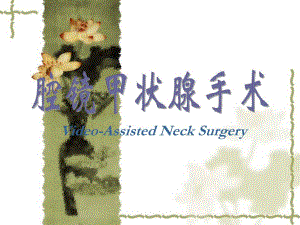 甲状腺腔镜手术.ppt
