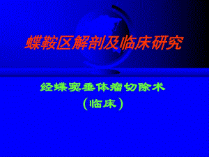 经蝶垂体瘤手术.ppt